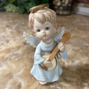 Vintage 1986 Lefton Bisque Porcelain Figurine - The Christopher Collection